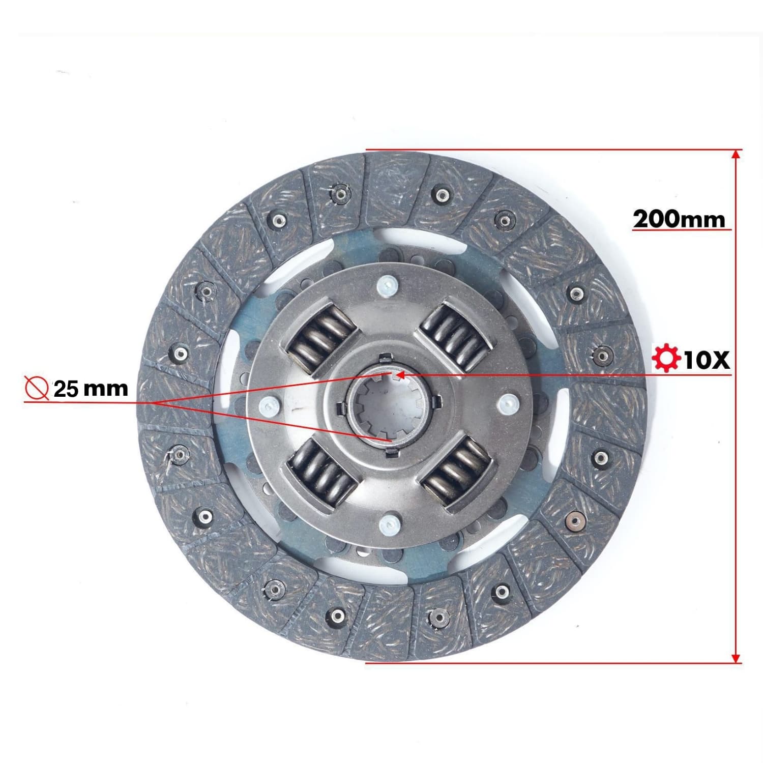 Clutch Kit Kubota A-15 | A-19 | B1600 - B1902 | F2000 - F2400 | B20 - B8200 - 8