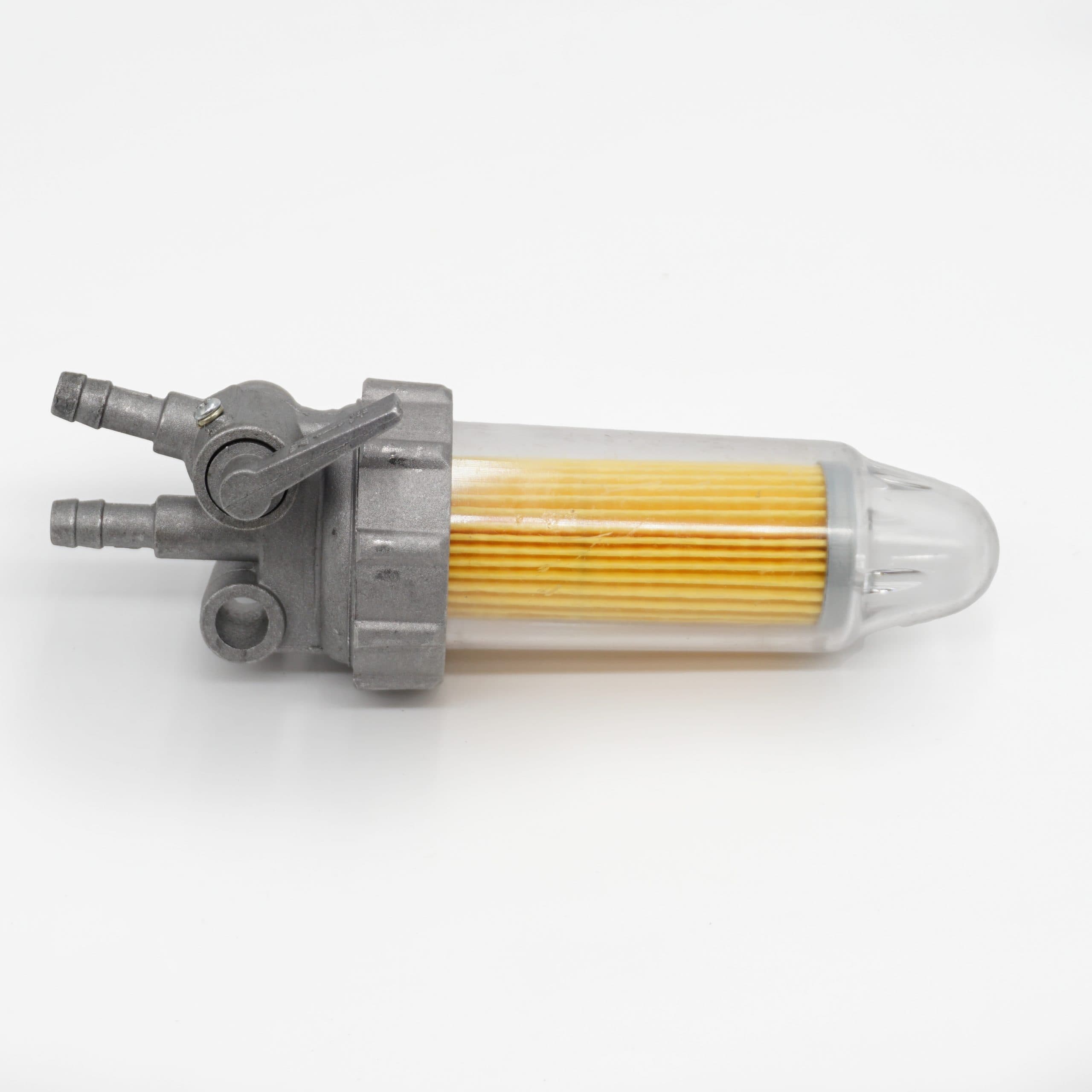 Brandstoffilter universeel met korf