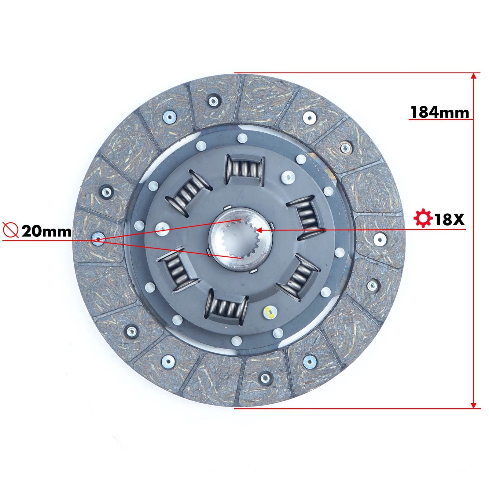 Koppelingsplaat Shibaura P | S | SP serie