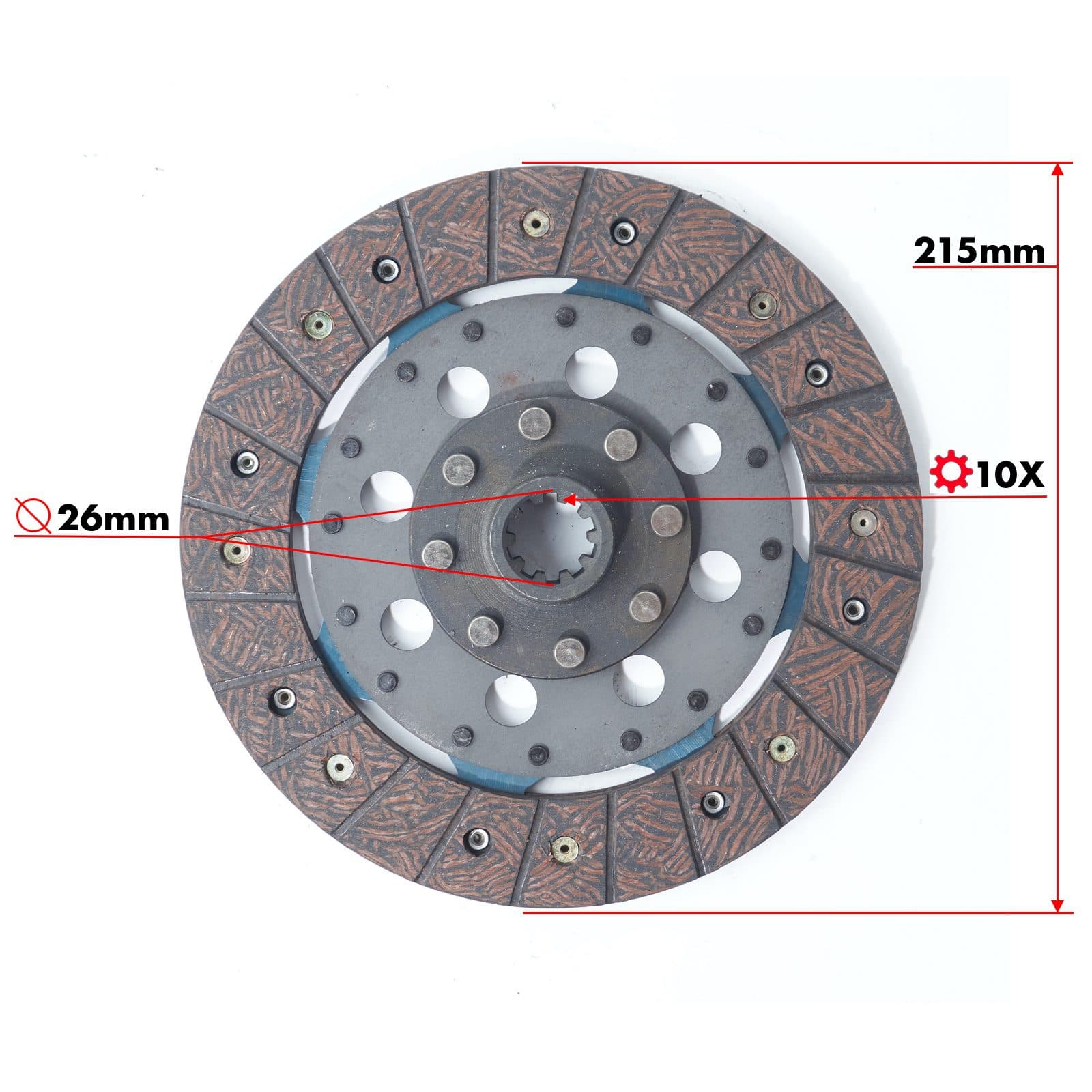 Koppelingsplaat Kubota GT5