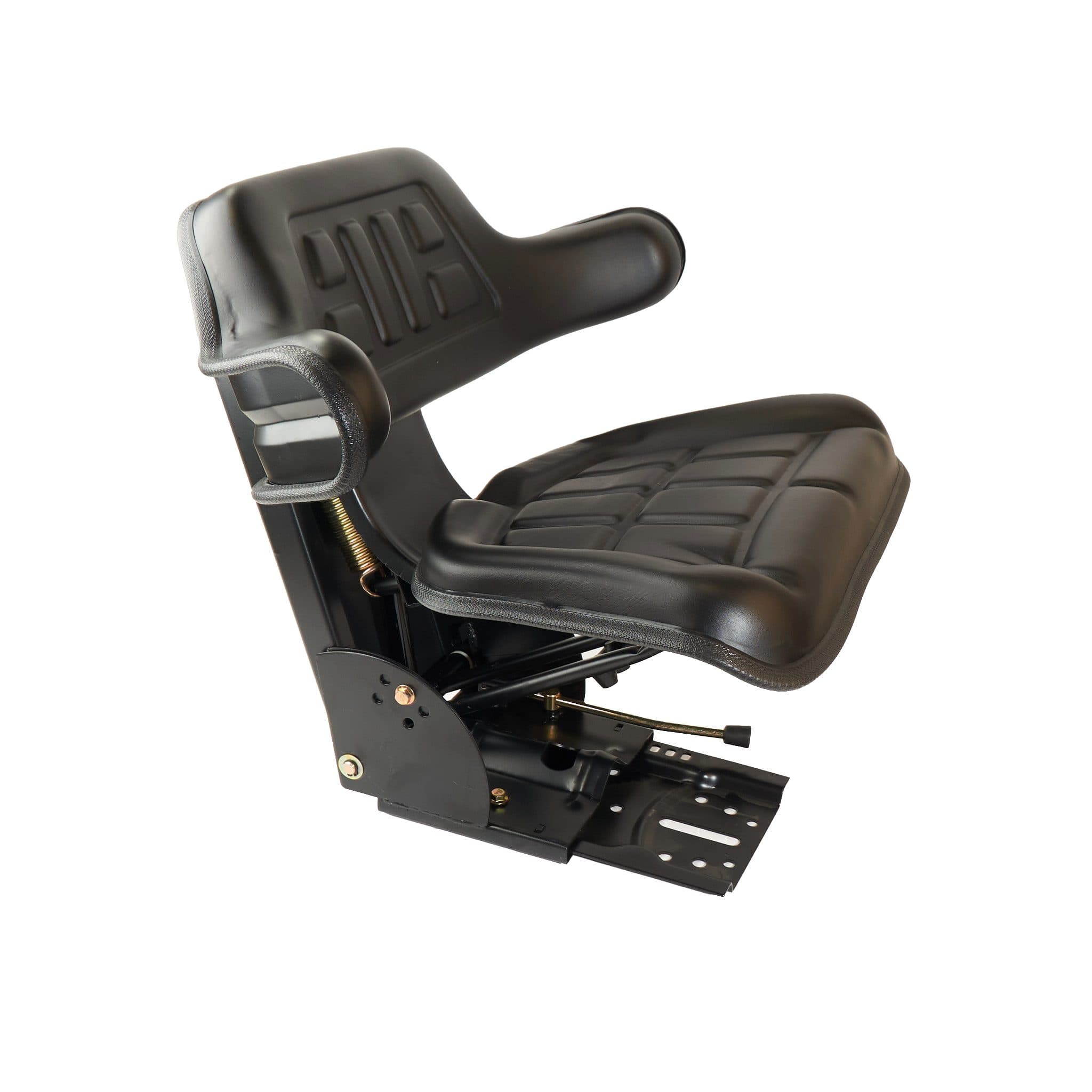 Luxe minitractor stoel | Rails | geveerd | John deere | Armsteunen - 2