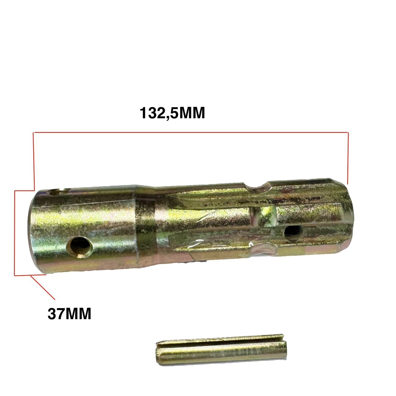 PTO aftakas verloopstuk adapter Mitsubishi D1100 - D1550 | MT1301 - MT1601 | S370D - 2