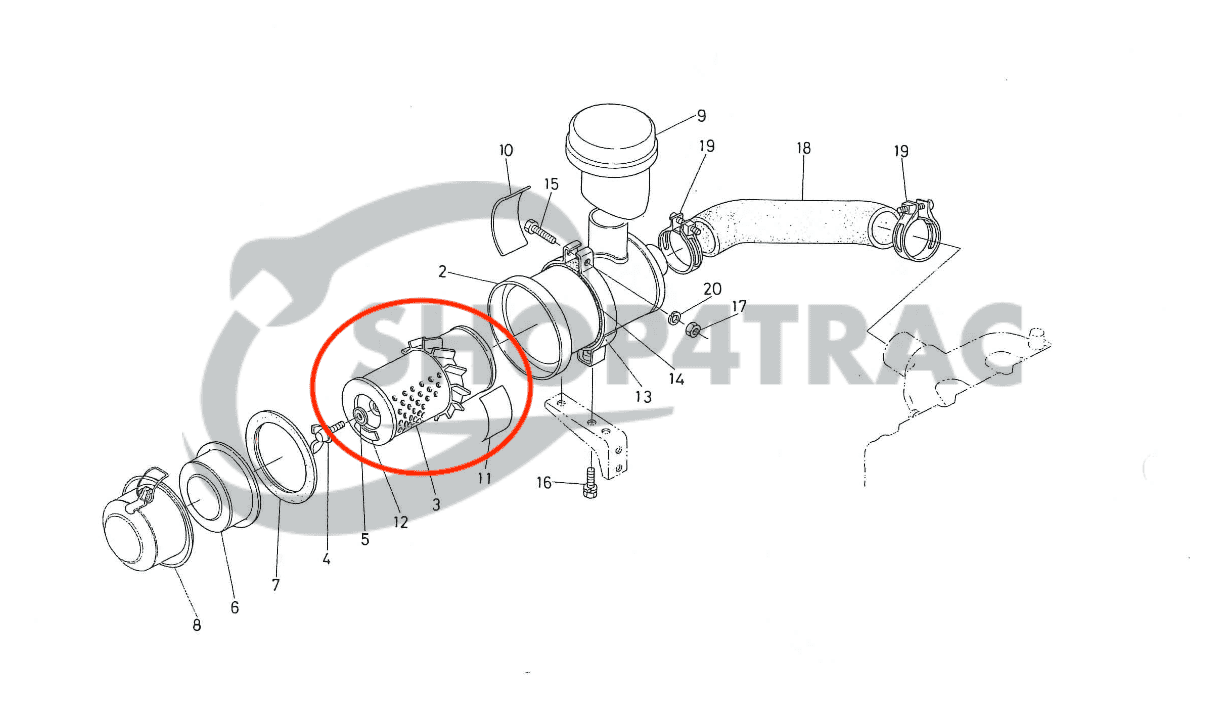 Filterset Kubota B serie | Shop4Trac
