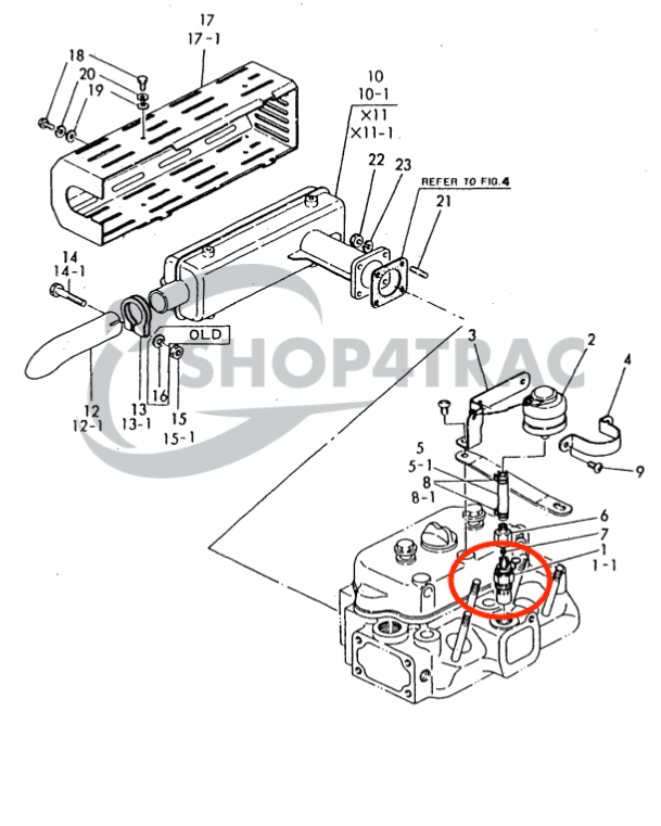 Gloeibougie | Thermostart Yanmar | Shop4Trac