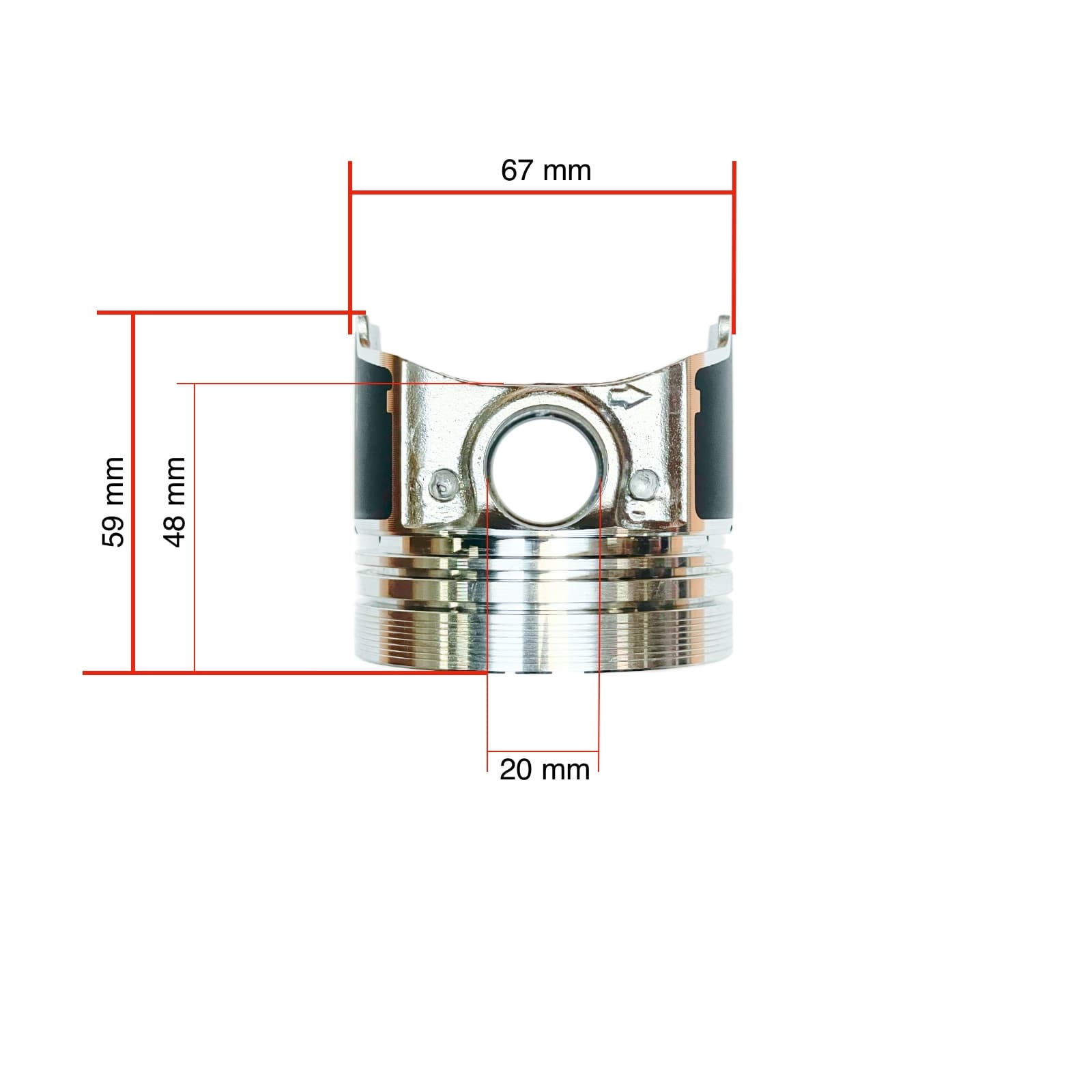 Piston Kubota D722 | Z482 | A-13 | A-14 | B52 | B1620 - 2