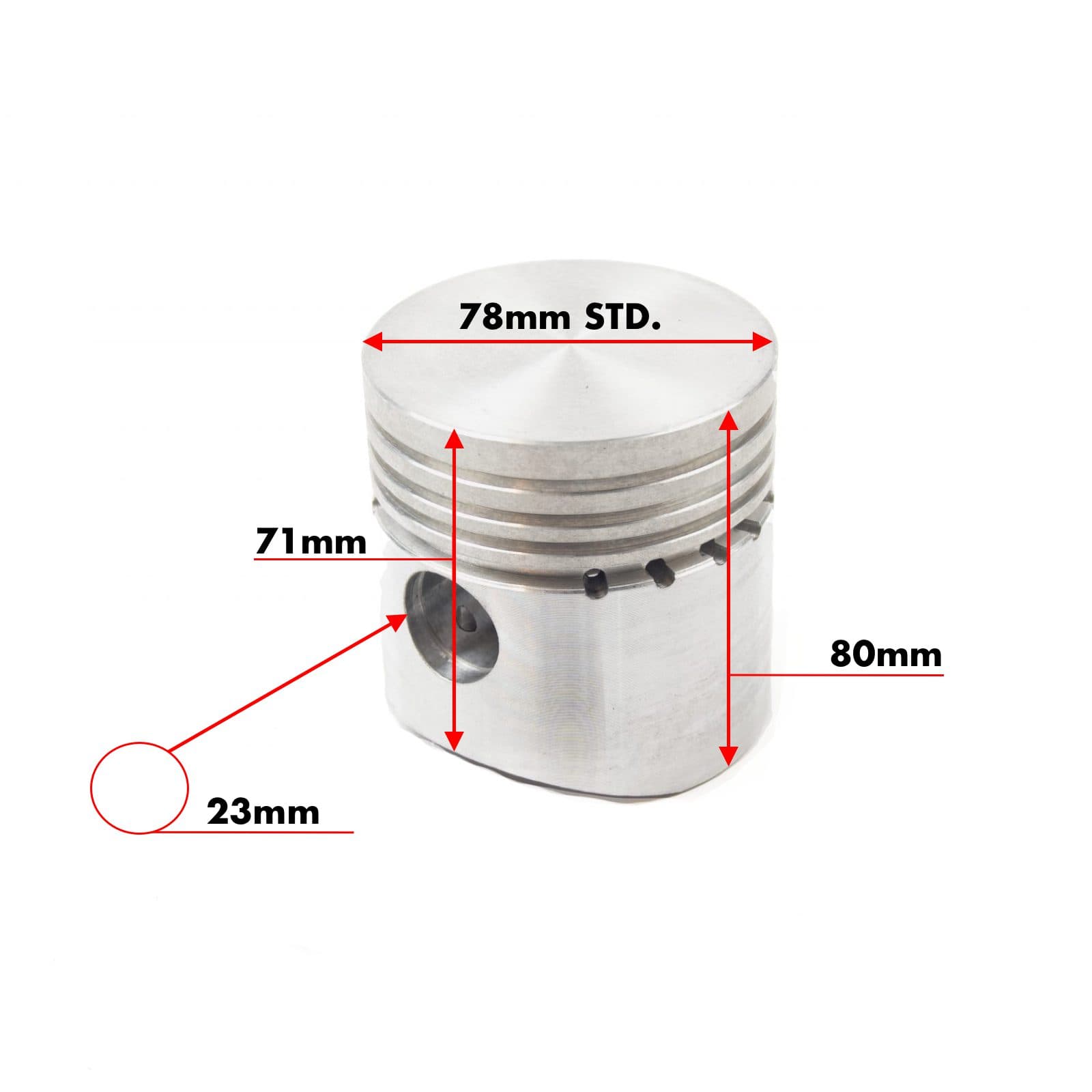 Zuiger Mitsubishi KE75 | Iseki TX1500 | Mitsubishi D1500 | Shop4Trac