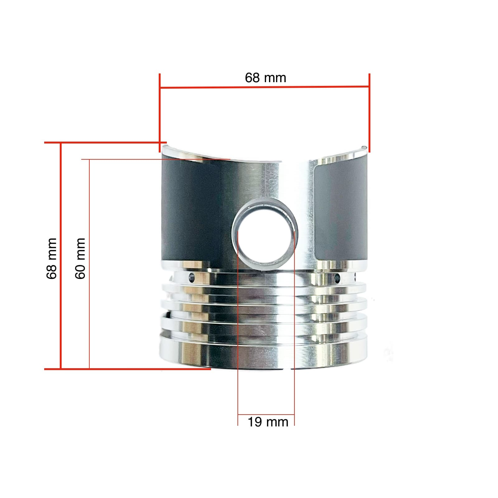 Piston K3B | KE55 Mitsubishi | Iseki TX | TU - 2