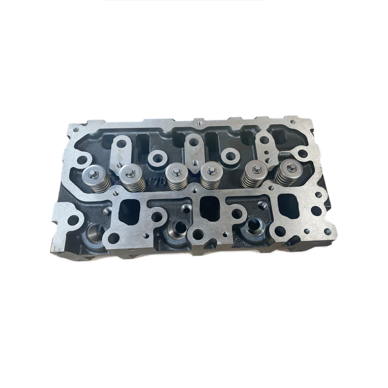 Cilinderkop compleet Yanmar 3TNV70 | 3D70E | Takeushi | Goldoni | Fuchs | Hitachi