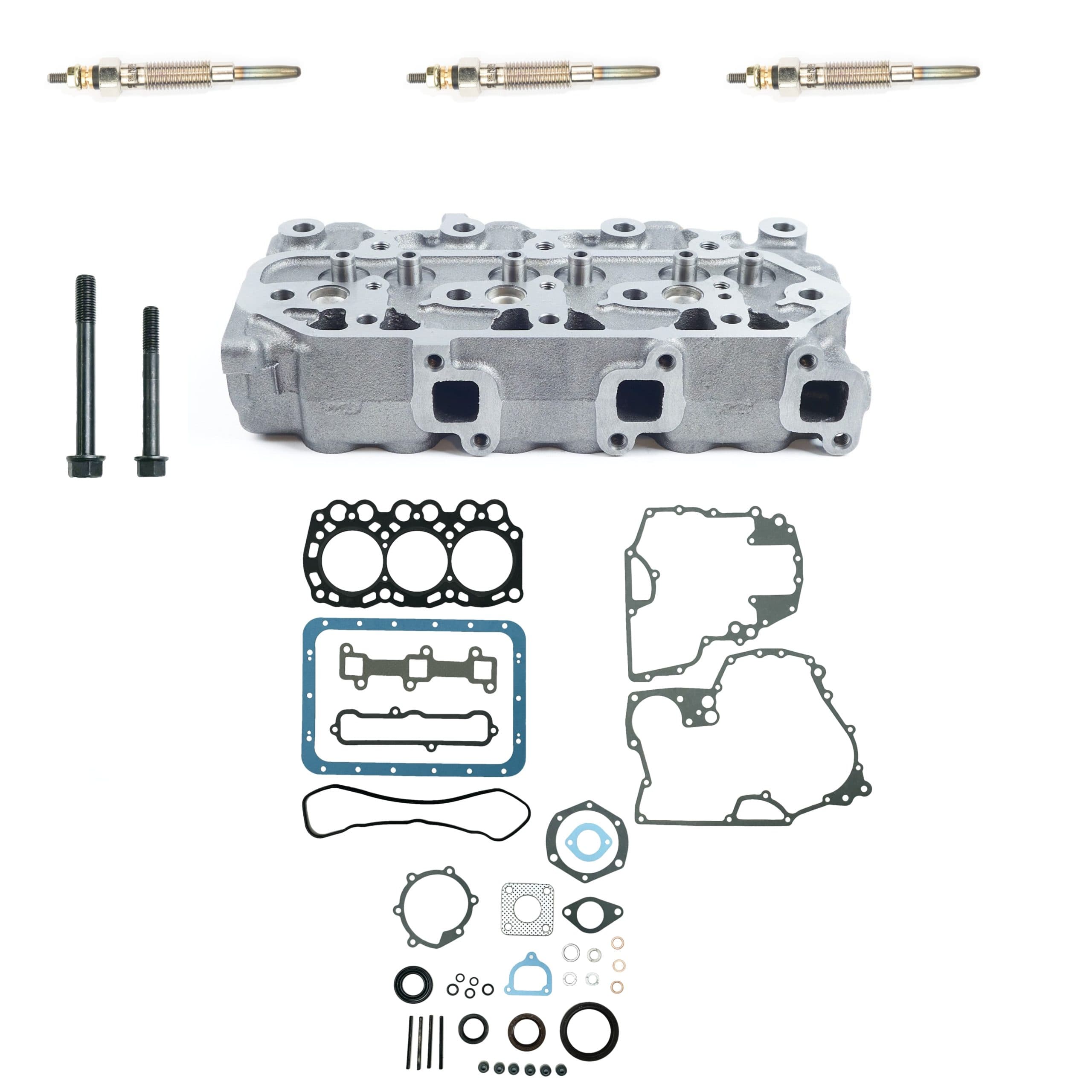 Cylinder Head + Repair Kit Mitsubishi L3E | L3E2 MVL3E engine | Peljob