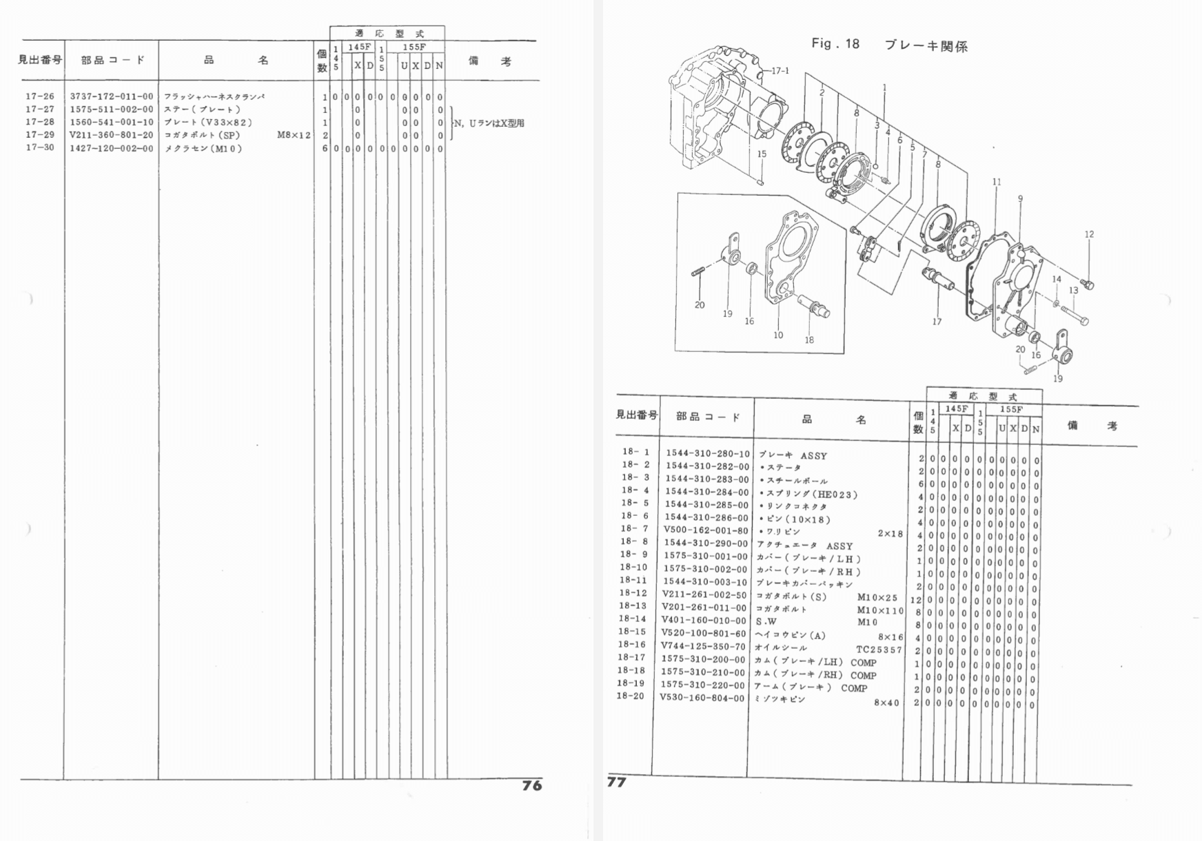 Handleiding Iseki Landhope TU145 - TU155F