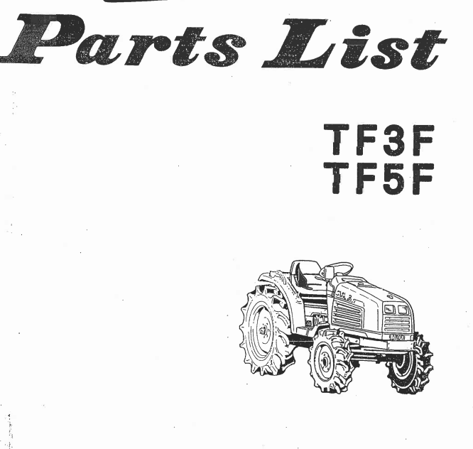 Handleiding Iseki SIAL TF3 -5F | Shop4Trac