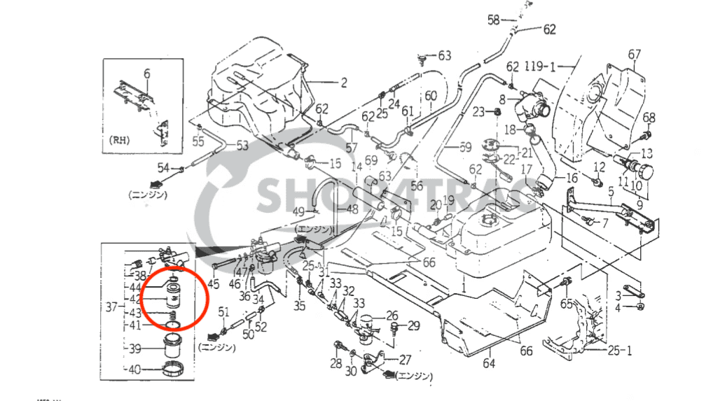 Filterset Iseki TG GEAS | TG21-33 | Shop4Trac