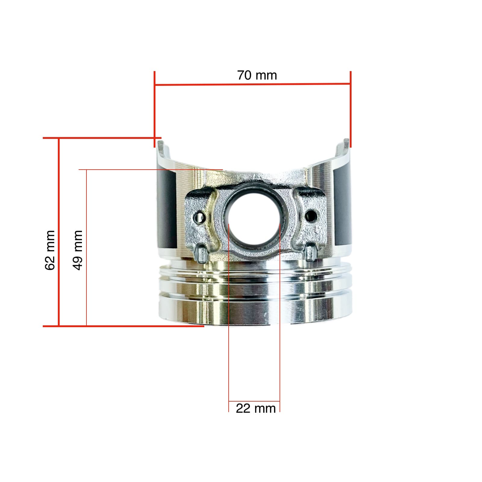 Piston Yanmar 3TNV70 - 2