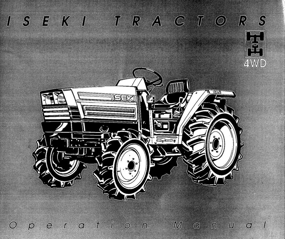 Manual Iseki Landleader TA530 - TA525