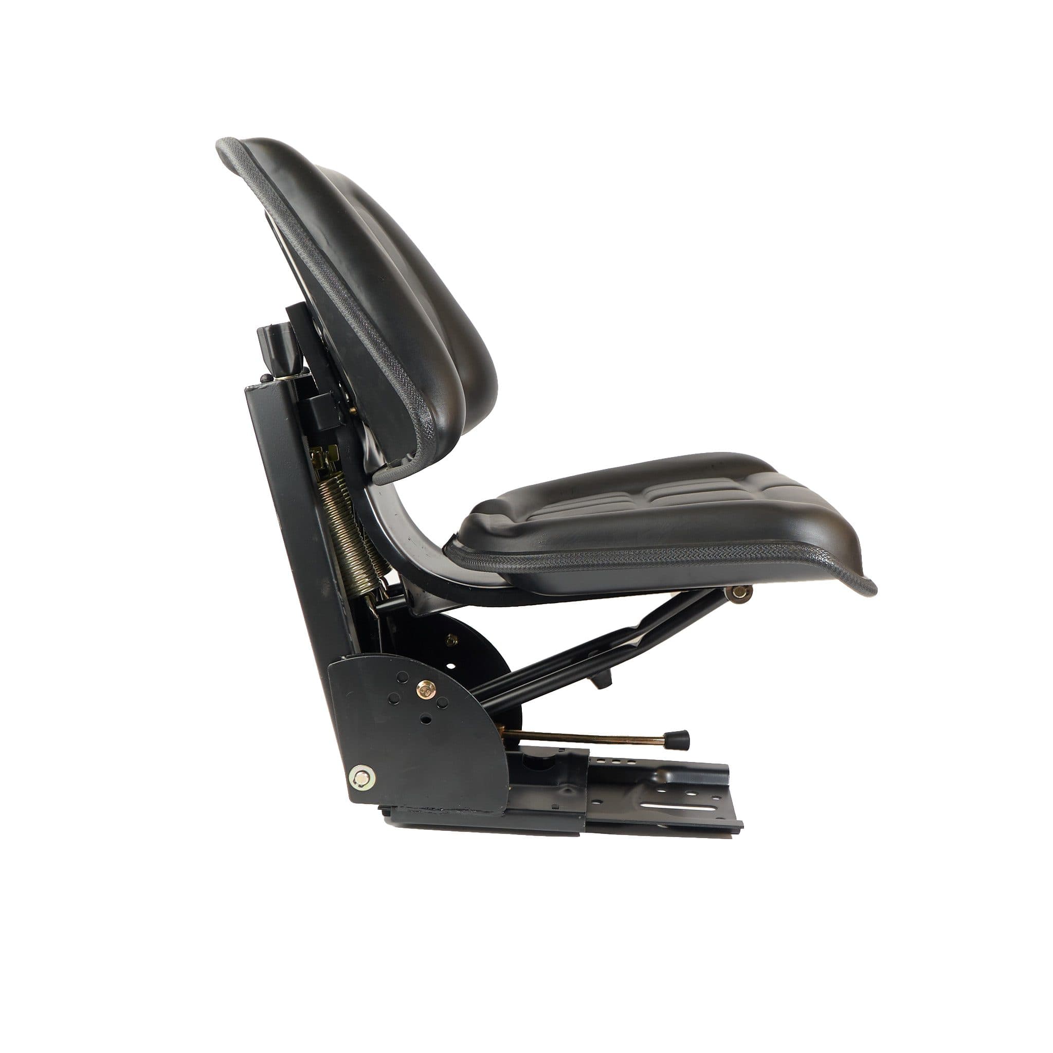 Luxe minitractor stoel | Rails | geveerd | zonder Armsteunen - 2