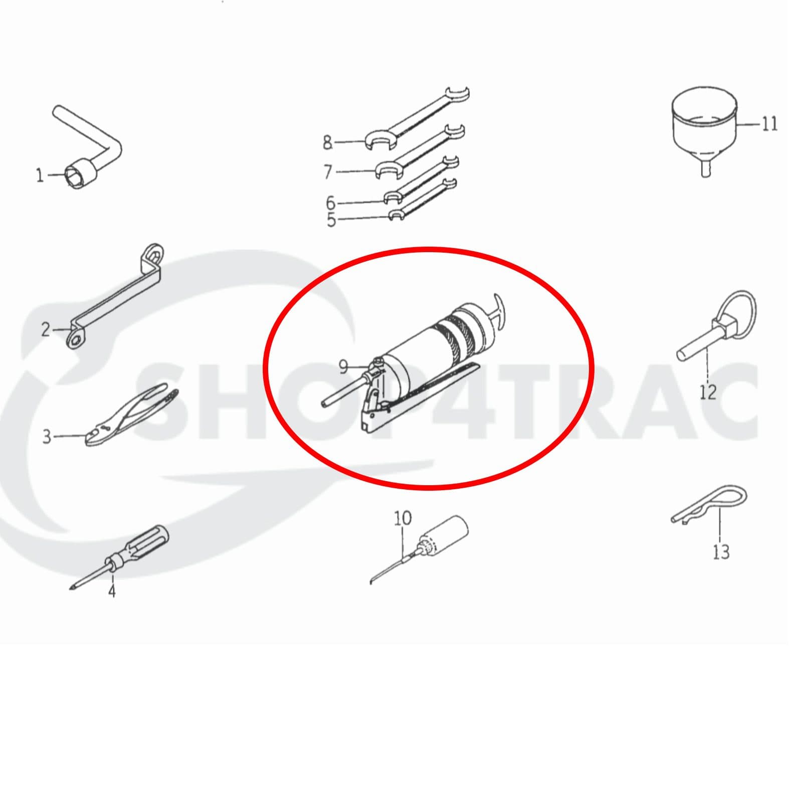 Vetspuit Universeel | Shop4Trac