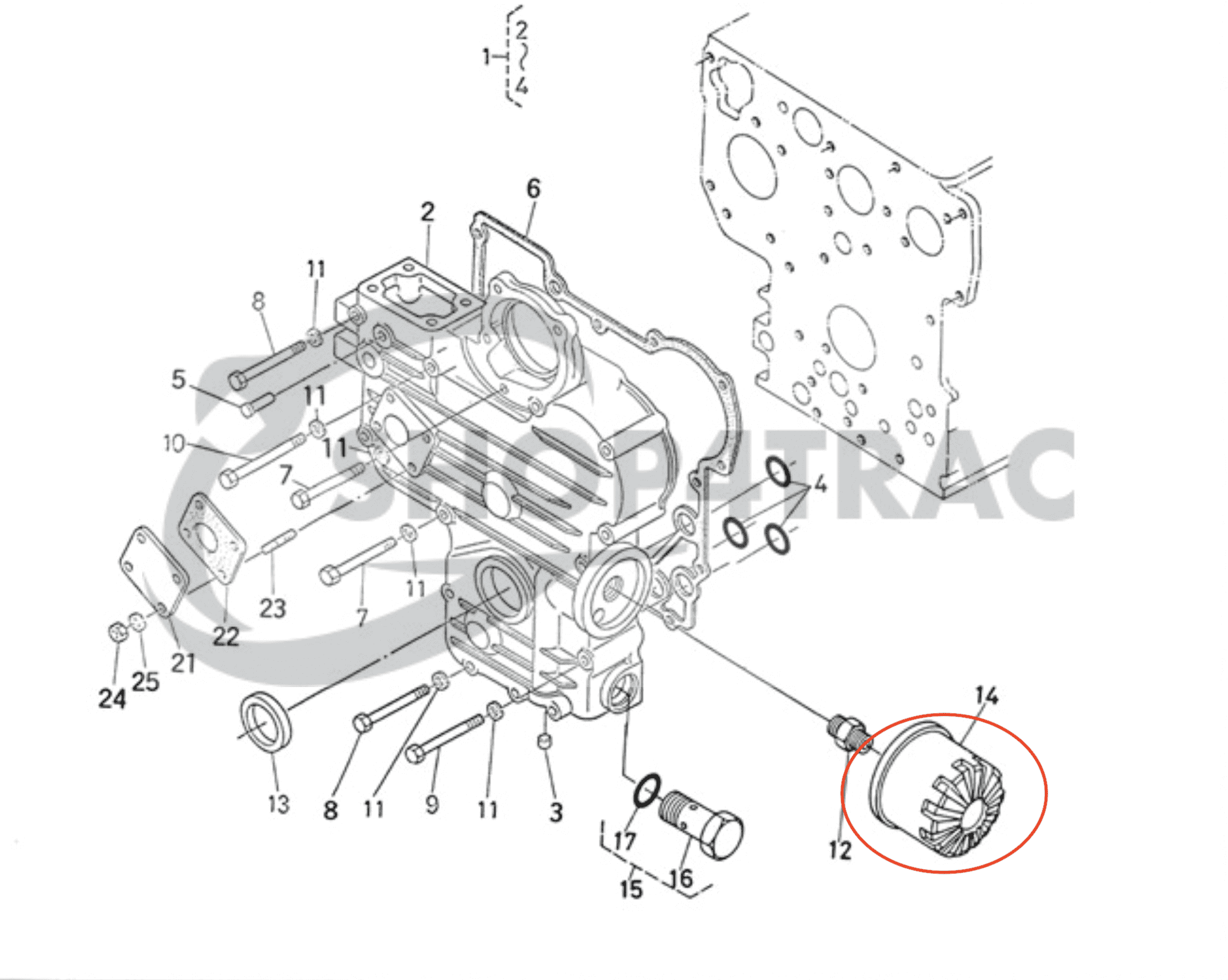 Filterset Kubota D750 - D850 - D950 | Shop4Trac
