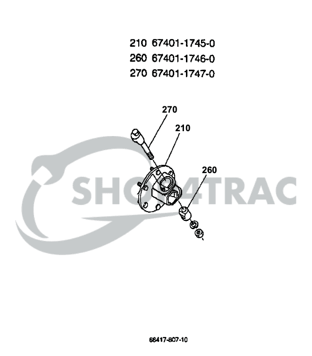 Steekas velg – Wielnaaf Kubota B1550 - B2410 | B5100 - B7610 | B1700 - B2100 | Shop4Trac