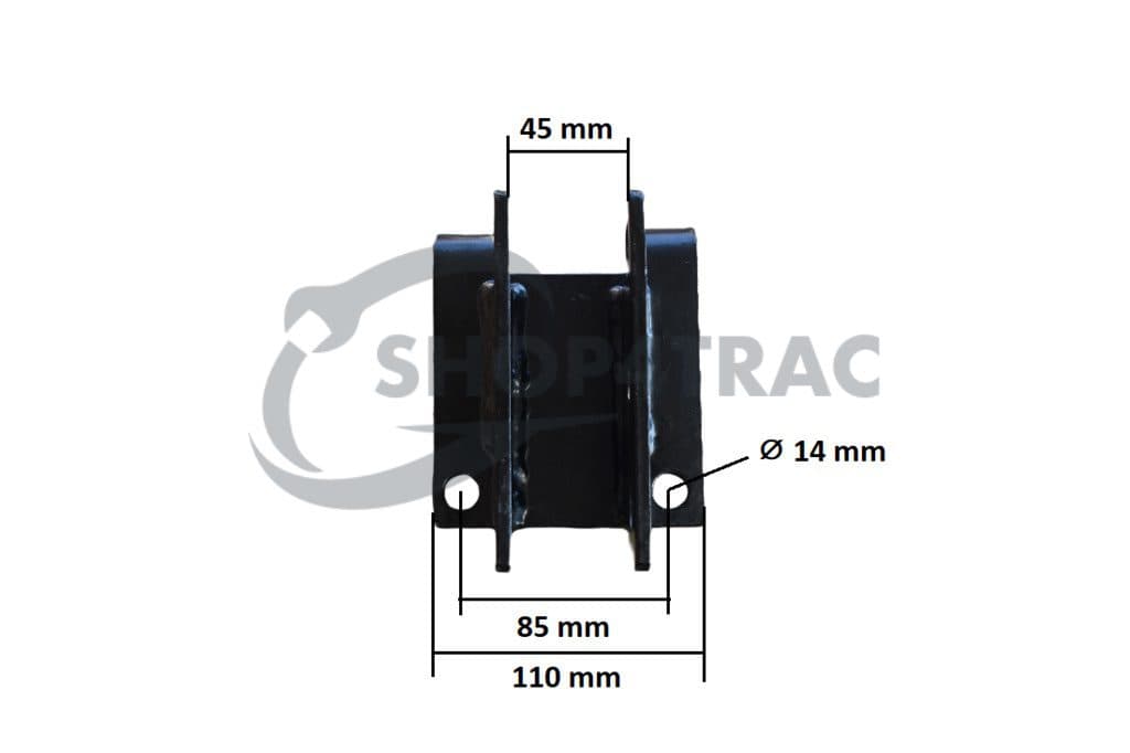 Topstang bevestiging | Topstanghouder Kubota B5000 - B7001 | B1200 - B7100 - 5