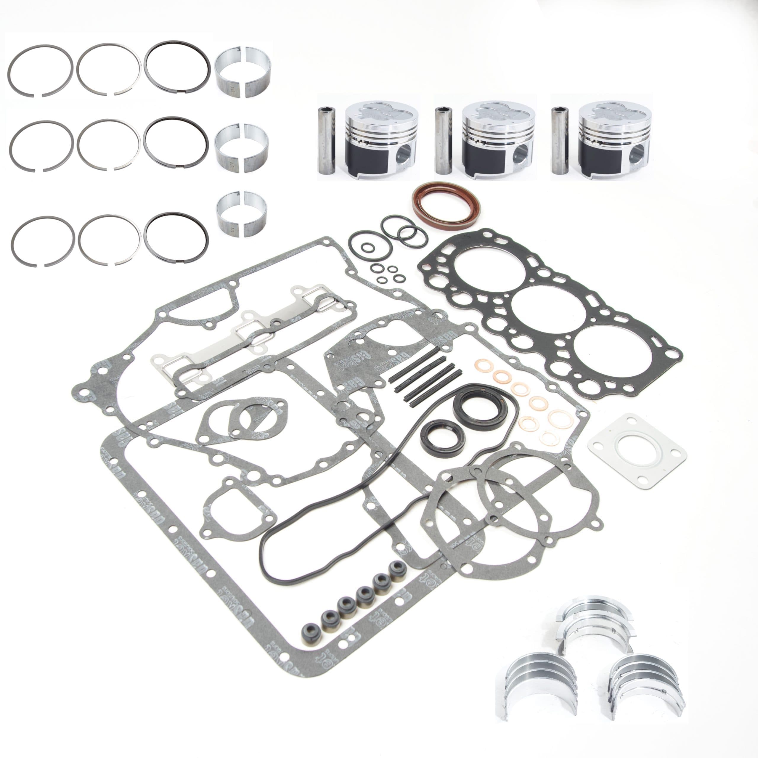 Engine overhaul kit Mitsubishi L3E | L3E2 | Solé | Vetus