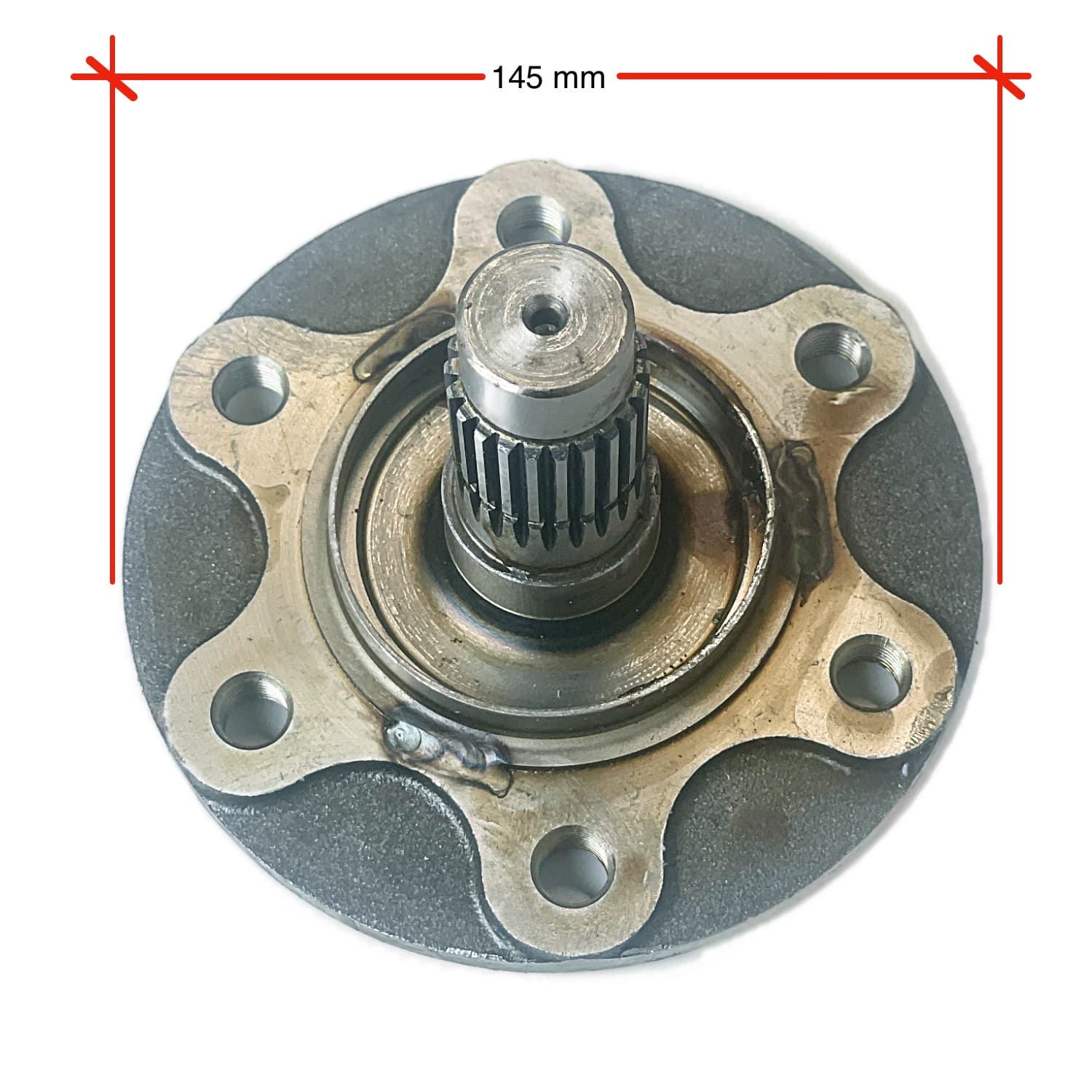 Steekas – Wielnaaf voorwiel Kubota B20 | B1600 - B2150 - 2