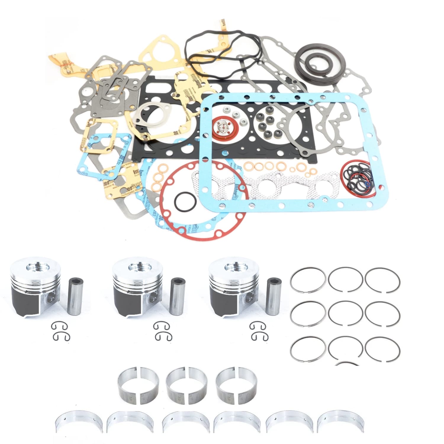 Engine Overhaul Kit Kubota D1703M-DI | D1803M-DI Engine | Bobcat | Eurocomach | Giant | Hitachi | Schäffer
