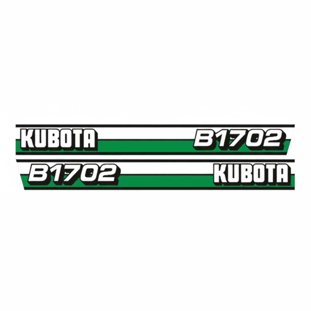 Decal | Kubota B1702 Decal Set | B Series