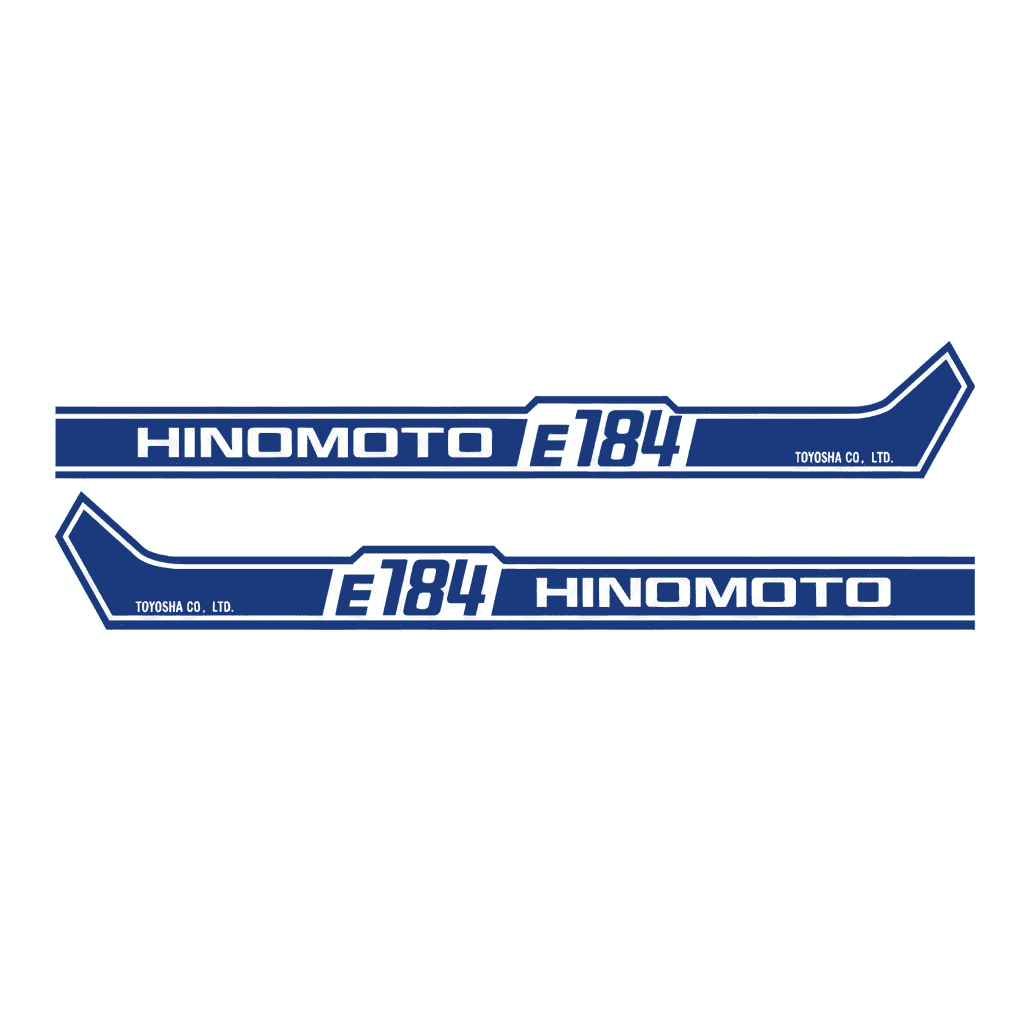 Sticker | Sticker Set Hinomoto E184 | E Series