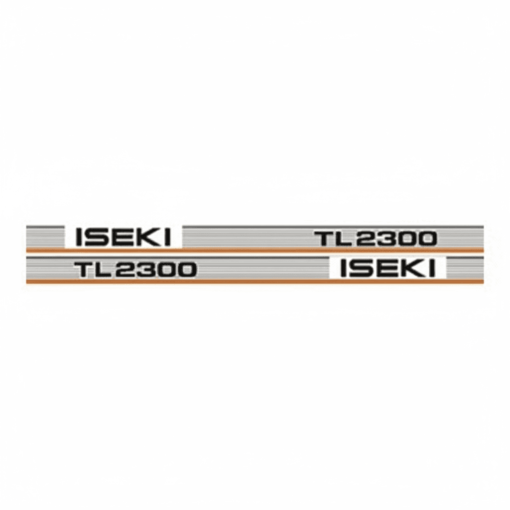 Sticker | Iseki TL2300 Sticker Set | TL Series