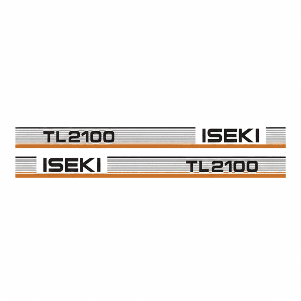 Sticker | Sticker Set Iseki TL2100 | TL Series