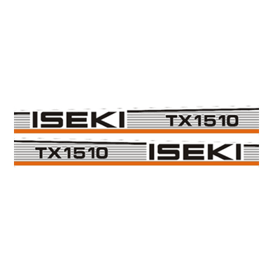 Stickerset Iseki TX1510 | TX Series - Complete Set & Originele Look
