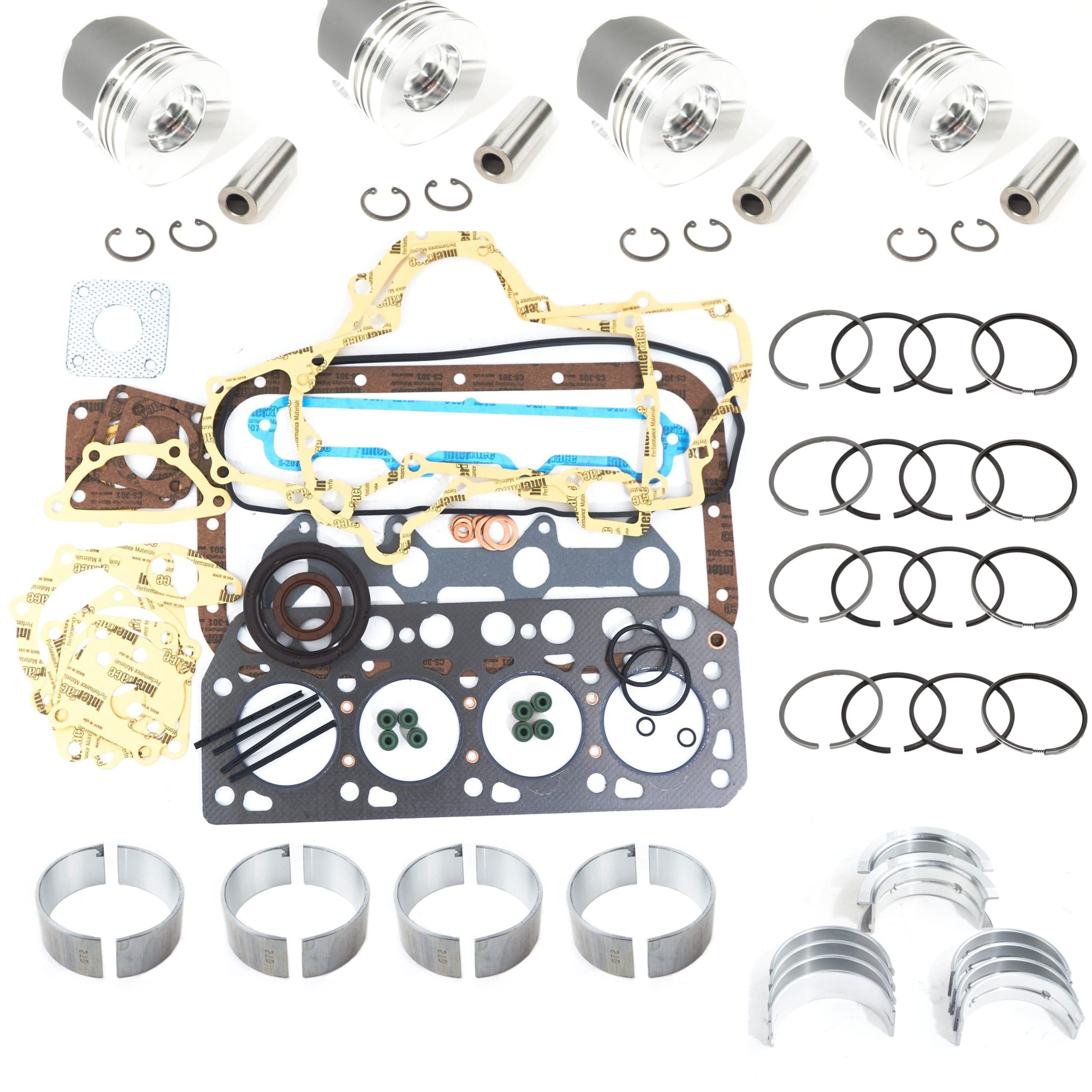 Overhaul kit Mitsubishi K4f-DI | 27MM – Direct injection | Deutz | Same