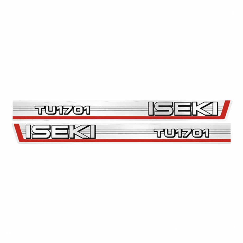 Decal | Decal Set Iseki TU1701 | TU Series