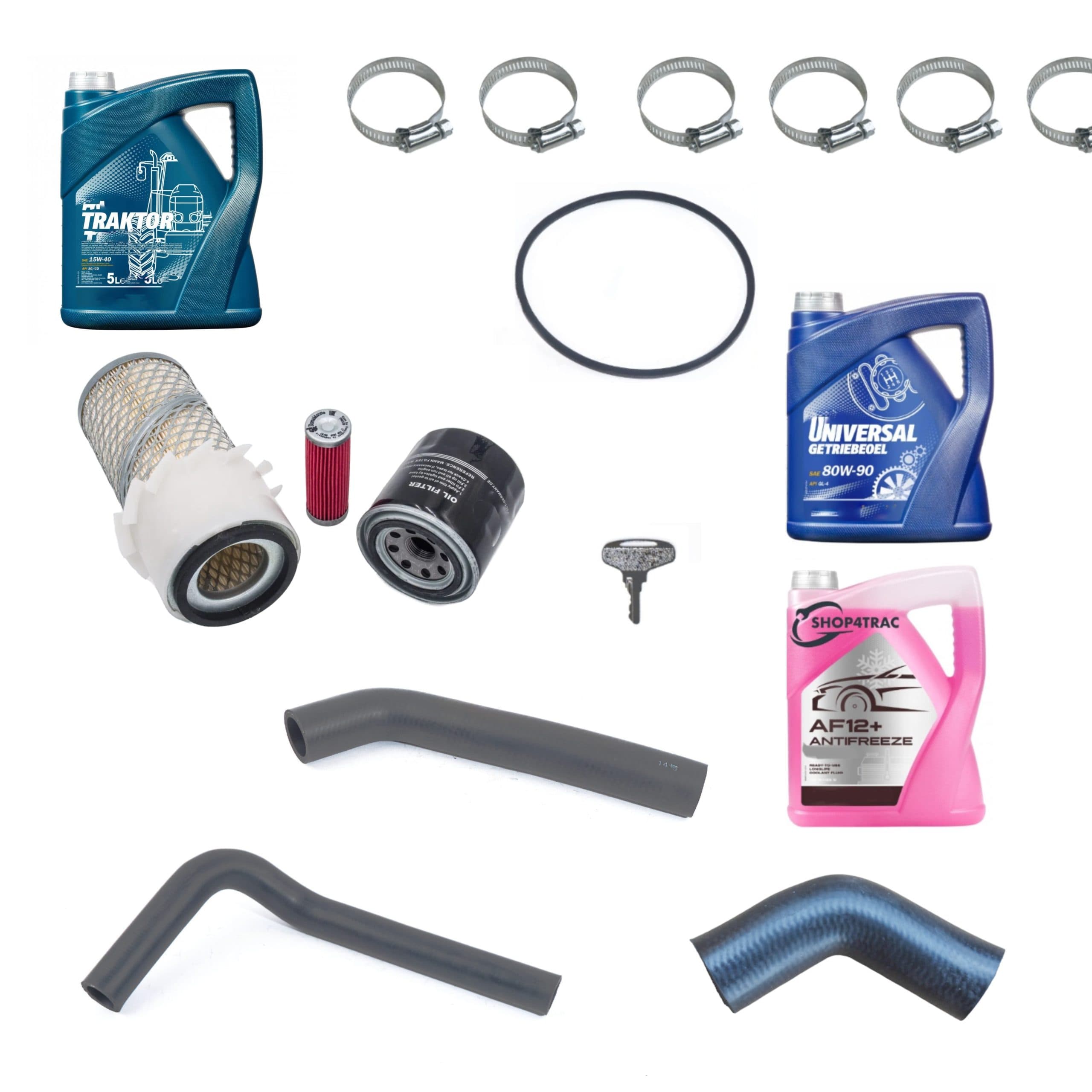 Complete maintenance kit Kubota B1-14 - B1-17 | Zen-noh ZB1-14 - ZB1-17
